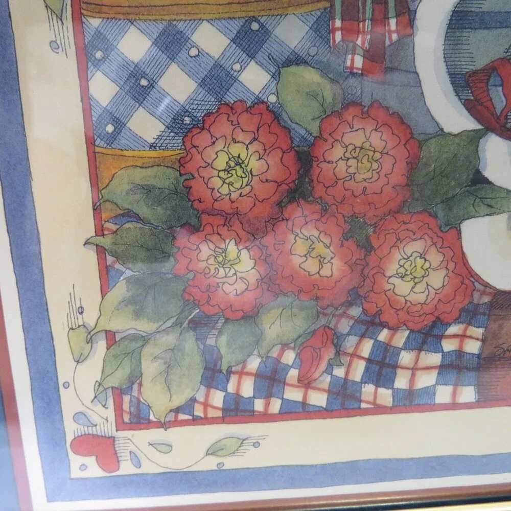 Susan Winget (2) Framed Farmhouse Kitchen themed Prints